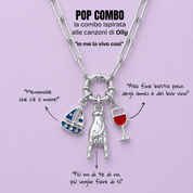 Pop Combo "io me la vivo così" Silver