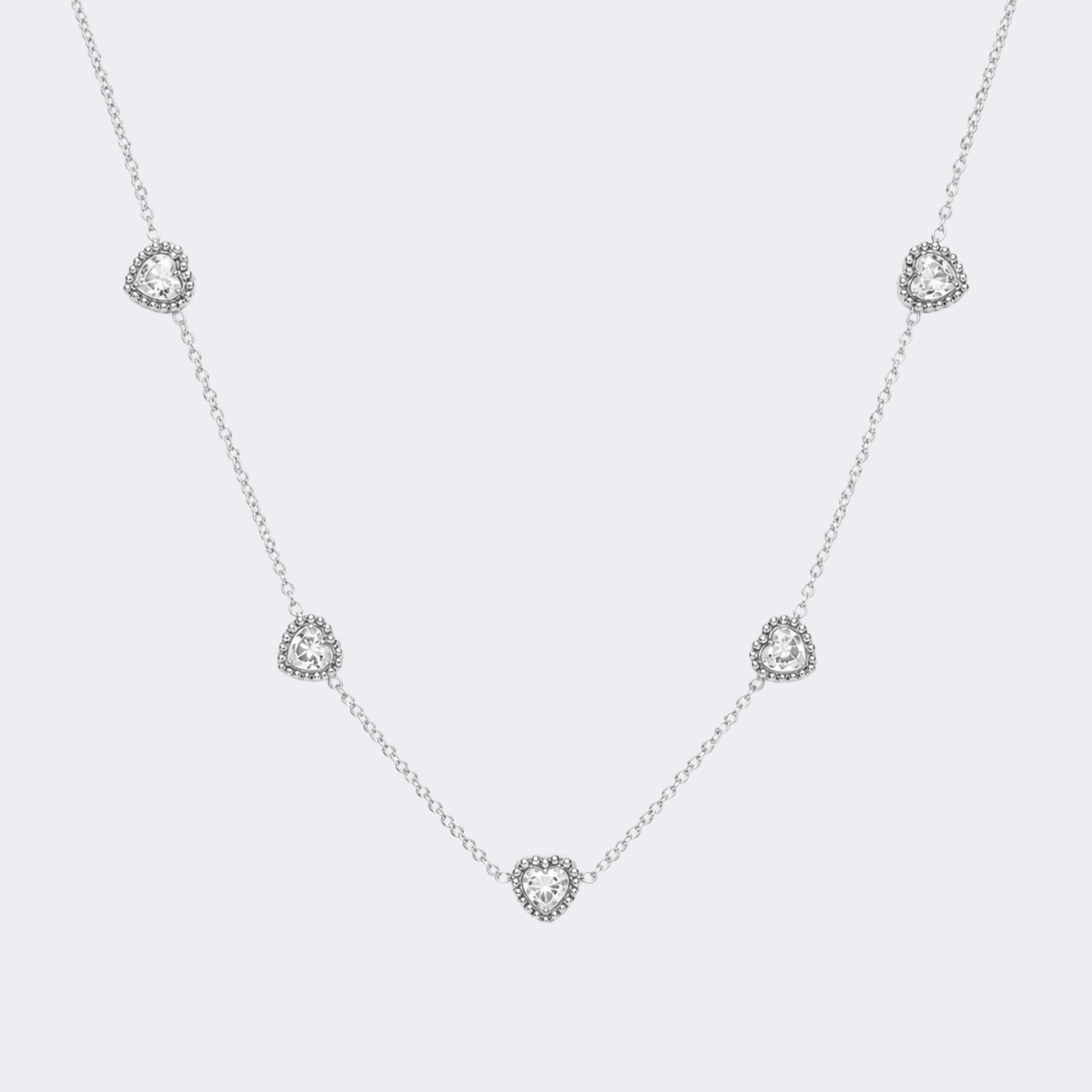 Collana Cuoricini