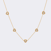 Collana Cuoricini