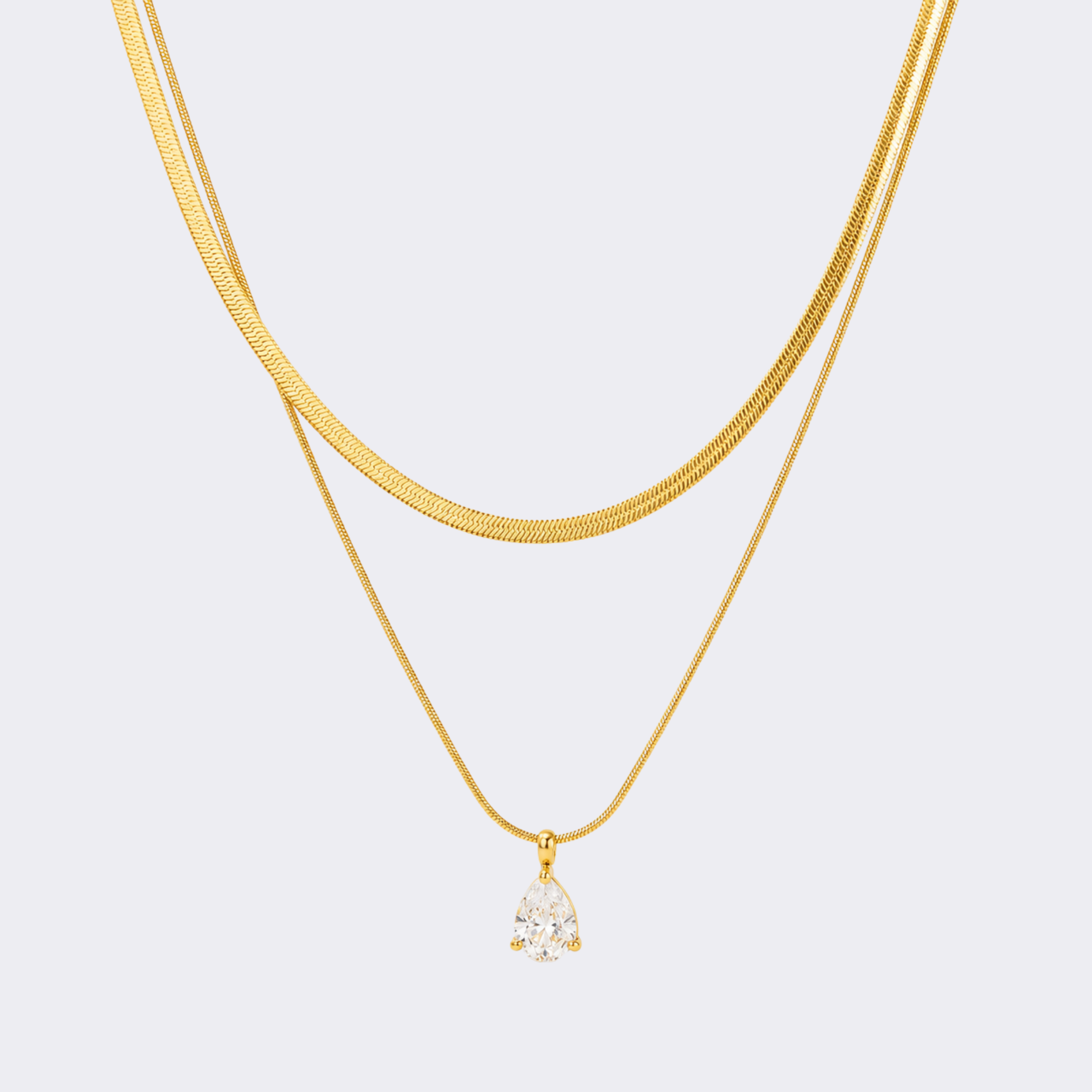Collana Double Light