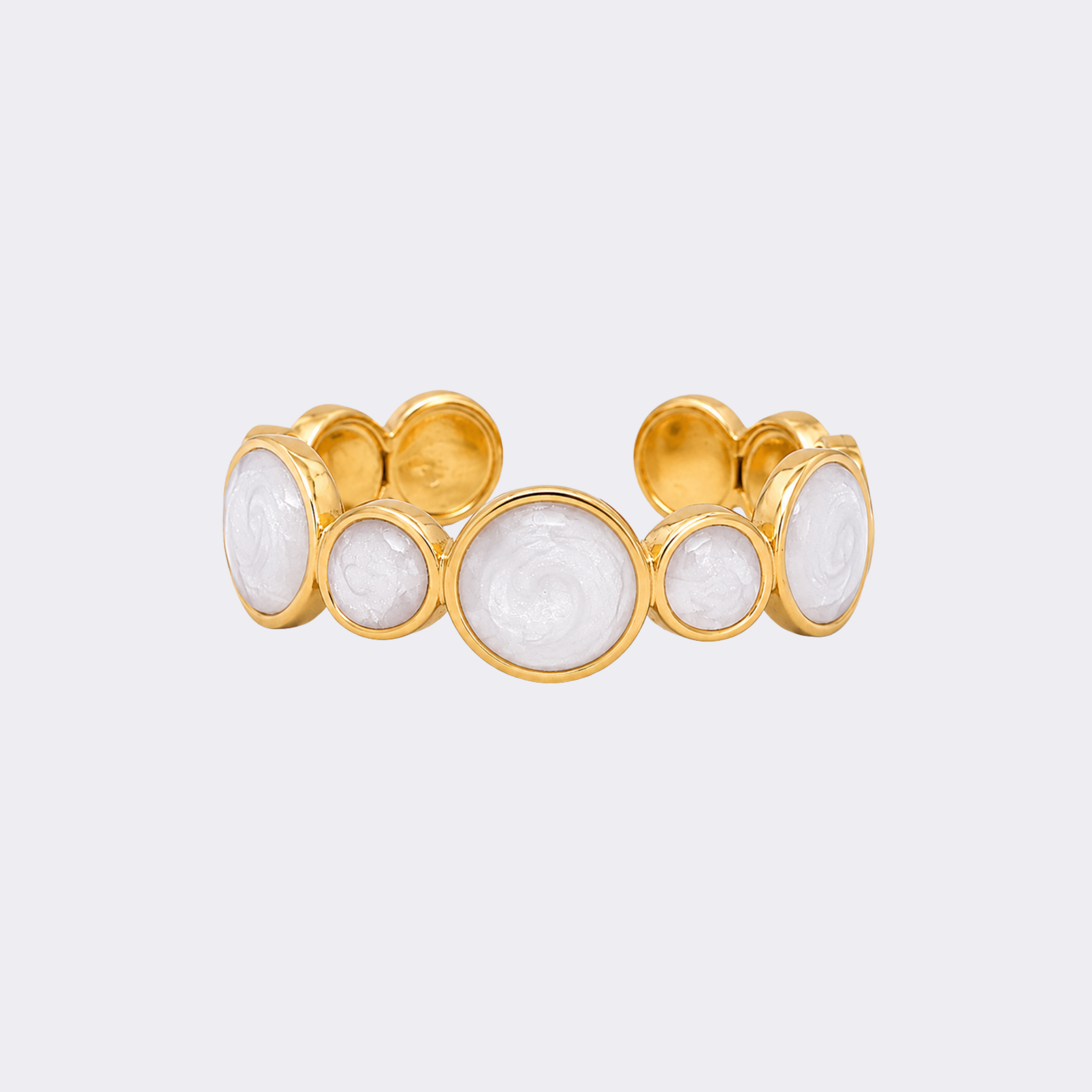 Anello Bolle Bianche