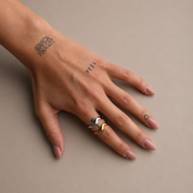 Anello Fedina Wave