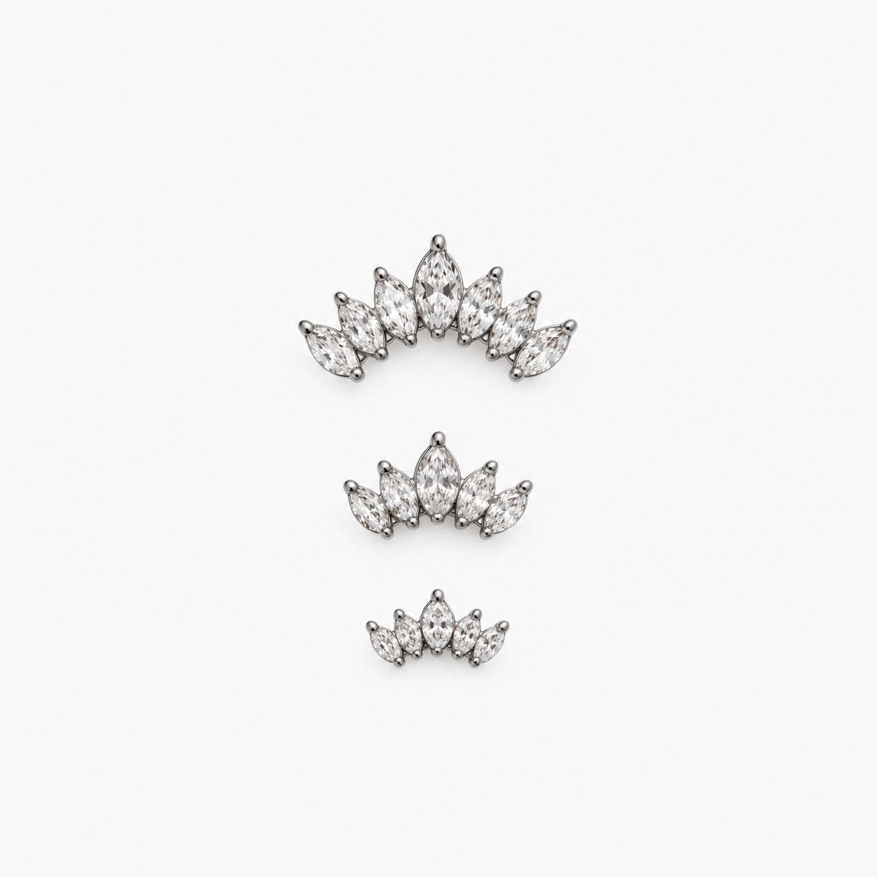 Orecchino Crown